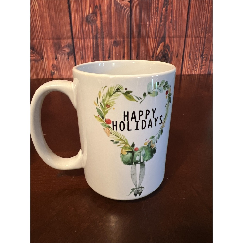Coffee Mug Happy Holidays Christmas